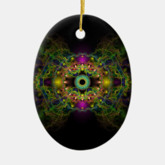 Eye of God - Vesica Piscis Ceramic Tree Decoration