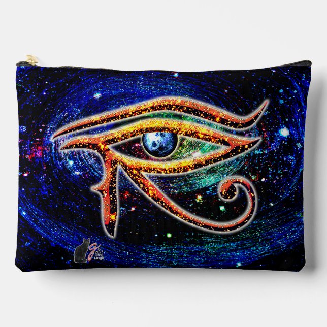 Eye Of Horus Accessory Pouch (Front)