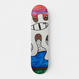 Eye of Horus Alien Planet Skateboard Deck