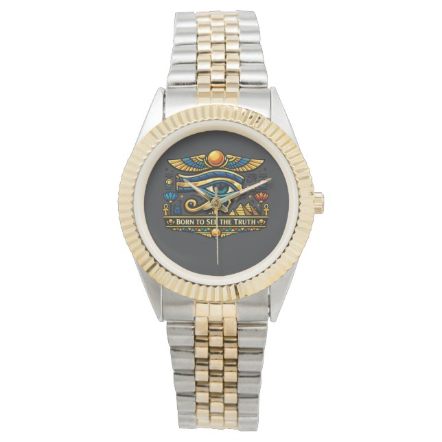 Eye of Horus Ancient Egypt Watch (Front)