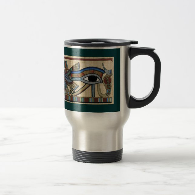Eye of Horus Ancient Egyptian Art Mug (Right)