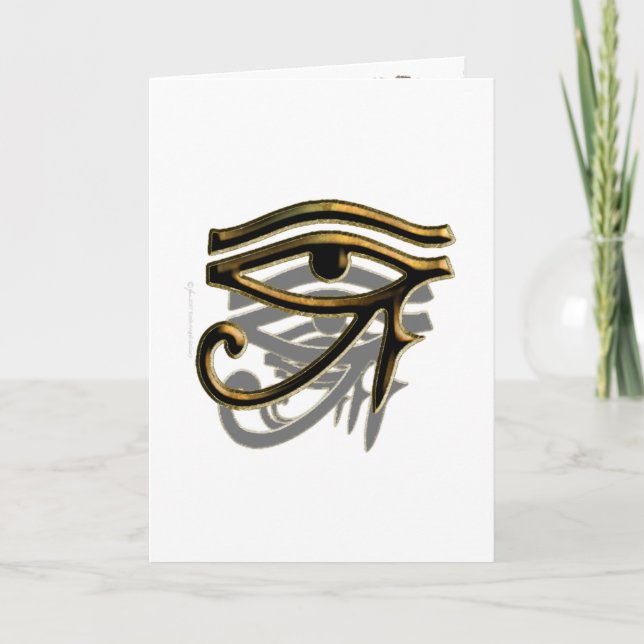 Eye of Horus Card (Front)