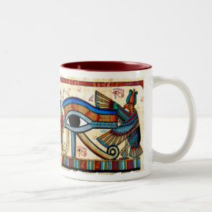 EYE OF HORUS Collection Two-Tone Coffee Mug