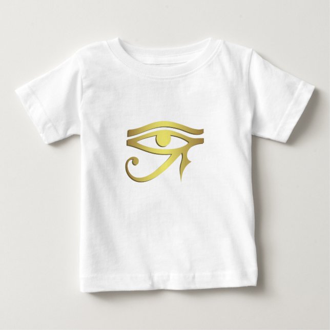Eye of horus Egyptian symbol baby shirt (Front)
