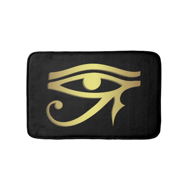 Eye of horus Egyptian symbol Bath Mat (Front)