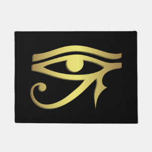 Eye of horus Egyptian symbol Doormat