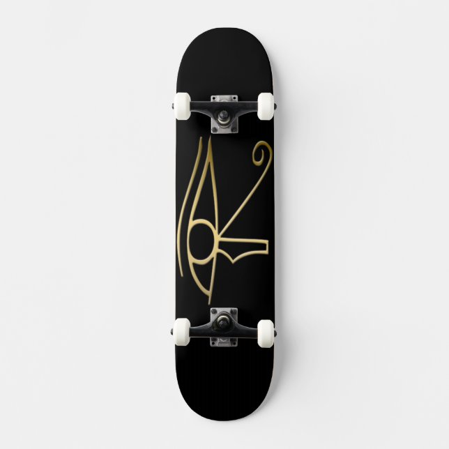 Eye of Horus Egyptian symbol Skateboard (Front)