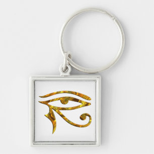 Eye Of Horus - GOLD Key Ring