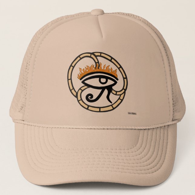 Eye of Horus (Gold) Trucker Hat (Front)
