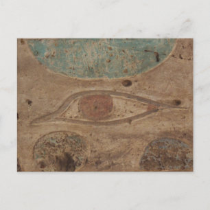 Eye of Horus Hieroglyphic in Karnak Temple, Luxor Postcard