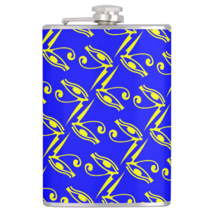 Eye of Horus Hip Flask