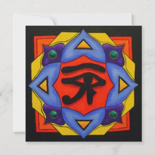 Eye Of Horus Invitation