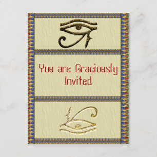 Eye of Horus Invitations