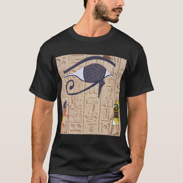 eye of horus mens tshirts (Front)