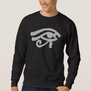 Eye Of Horus Occult Dark Art Grunge Goth Gothic Ae Sweatshirt