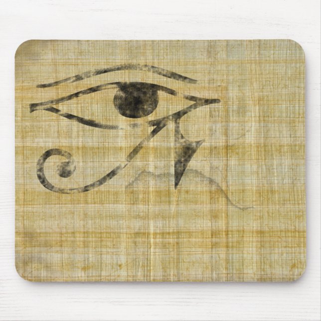 Eye of Horus on Papyrus Mouse Pad (Front)