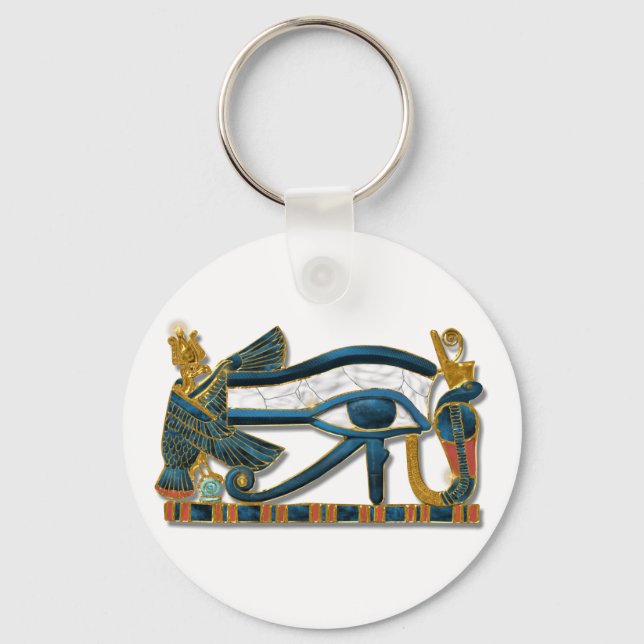 Eye of Horus Pectoral Key Ring (Front)