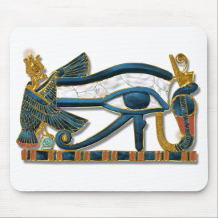 Eye of Horus Pectoral Mouse Pad