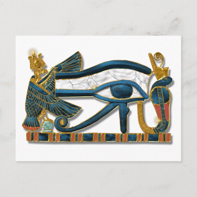 Eye of Horus Pectoral Postcard (Front)