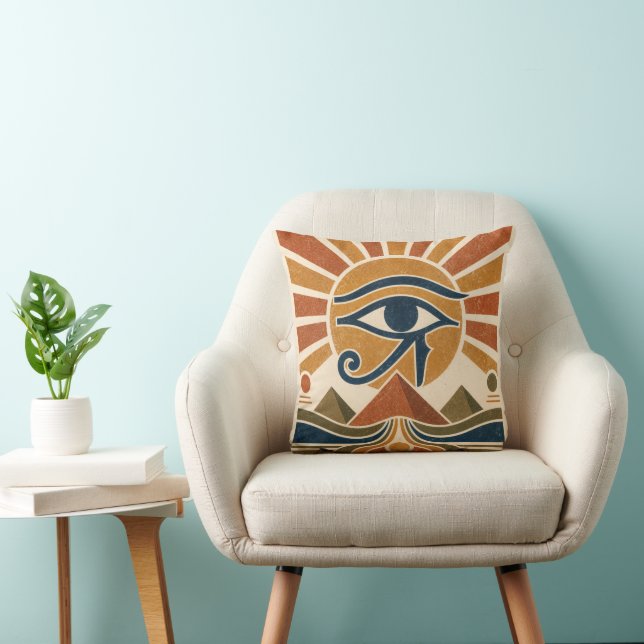 Eye of Horus Pillow (Chair)