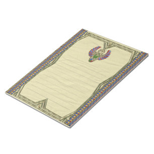 Eye of Horus Scarab Notepad