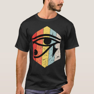 Eye Of Horus  Vintage Retro Eye Of Horus Ancient E T-Shirt
