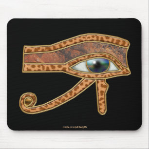 EYE OF HORUS, WADJET Egyptian Mousepad