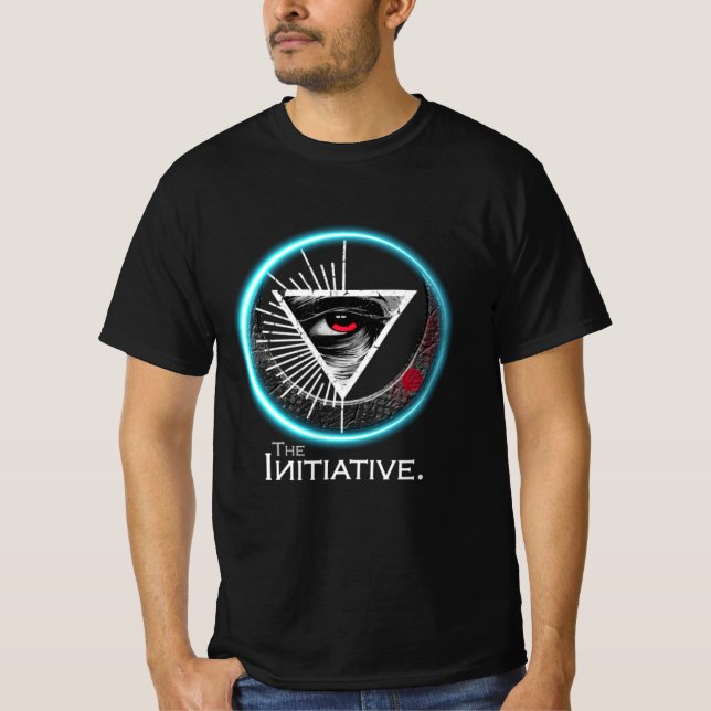 Eye of Initiative Ring Basic T Shirt (Front)