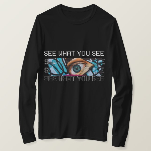 Eye of Perception: premium men's T-Shirt (Design Front)
