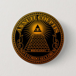Eye of Providence 3 6 Cm Round Badge