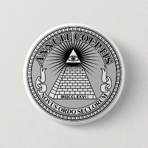 Eye of Providence 6 Cm Round Badge