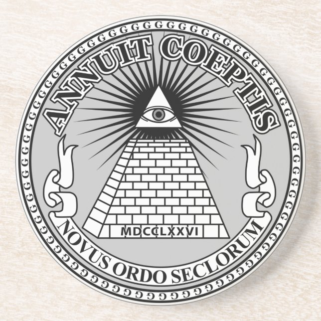 Eye of Providence Coaster (Front)