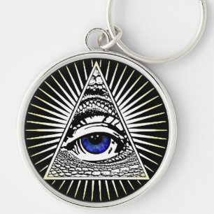 Eye of Providence Key Ring