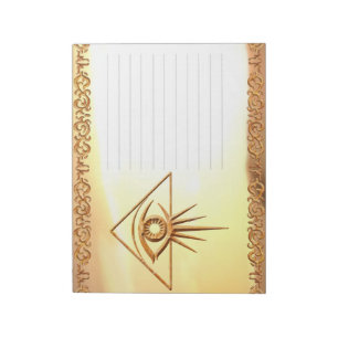 Eye of Providence Lined Notepad