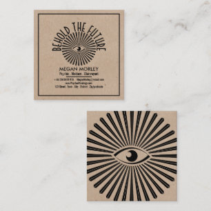 Eye of Providence, Psychic - Medium - Clairvoyant Square Business Card