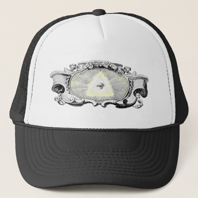 Eye of Providence Trucker Hat (Front)