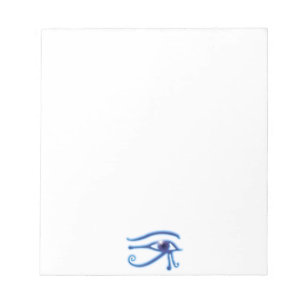 Eye of Ra Ancient Egyptian Wadjet Symbol Notepad