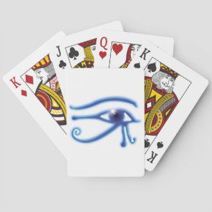 Eye of Ra Ancient Egyptian Wadjet Symbol Playing Cards