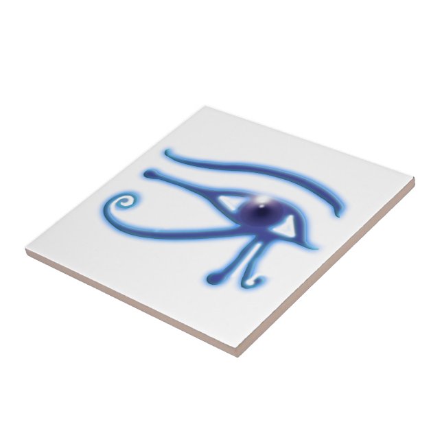 Eye of Ra Ancient Egyptian Wadjet Symbol Tile (Side)