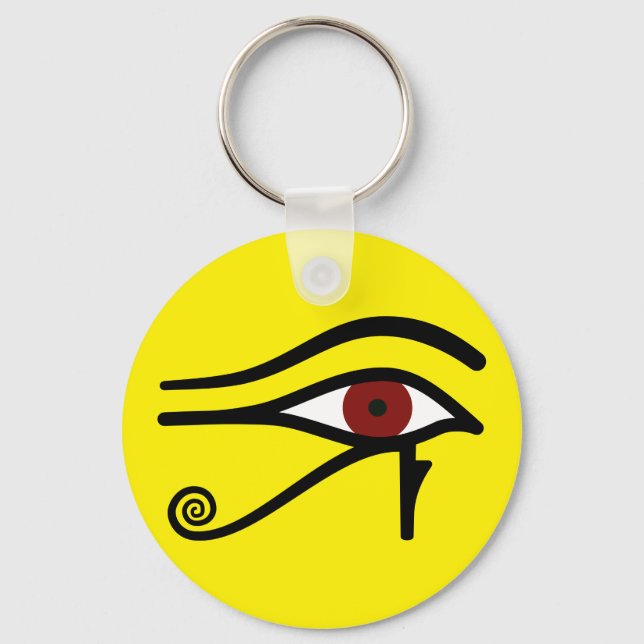 Eye of Ra - Egyptian God Key Ring (Front)