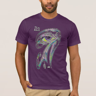 EYE OF RA GRAFFITI 11:11 HORUS OM ANKH AUM REIKI T-Shirt