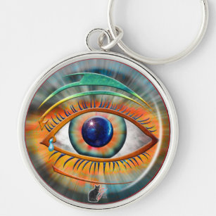 Eye of Ra Key Ring