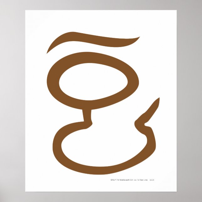 Eye of Sauron Poster (Front)