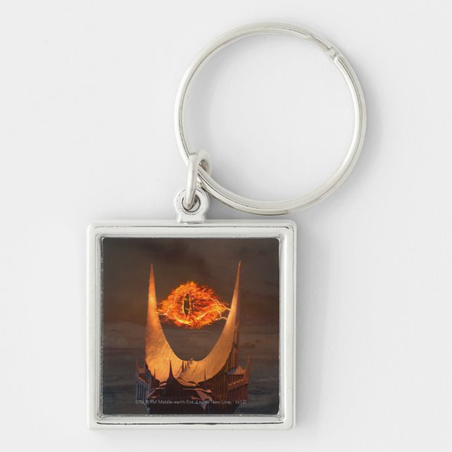 Eye of Sauron tower Key Ring (Front)
