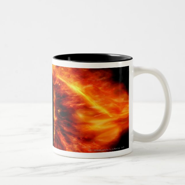 Eye of Sauron Two-Tone Coffee Mug (Right)