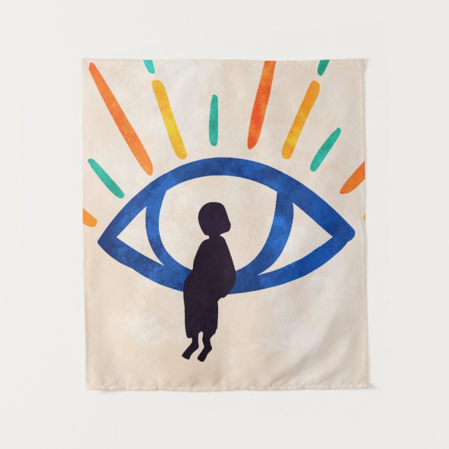 Eye of Silence Tapestry (Front)