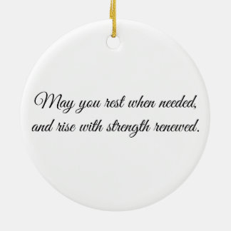 Eye of the Bear – Gaze Collection Ceramic Tree Decoration