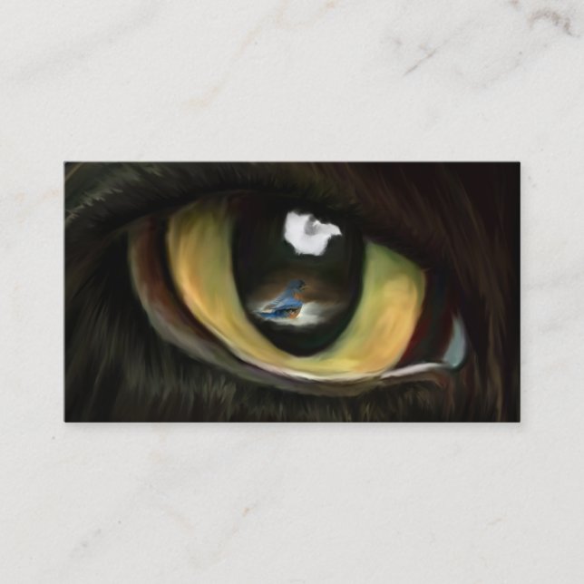 Eye of the Beholder Business Cards (Front)