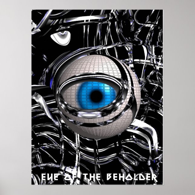 Eye of the beholder poster (Front)