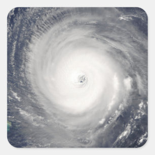 Eye of the Hurricane Square Sticker